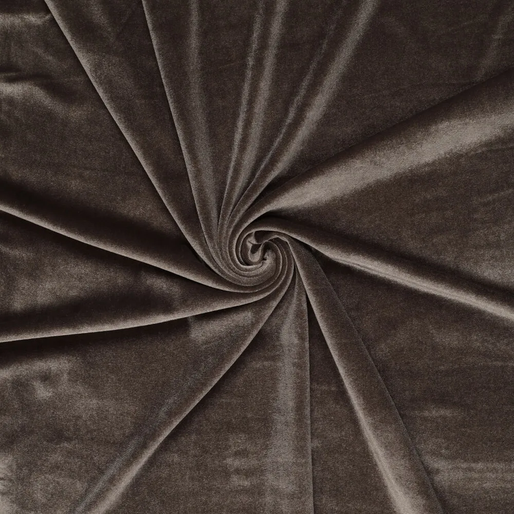 0667 Steam Velvet Knipidee.nl Color code 170 Double folded or Rolls